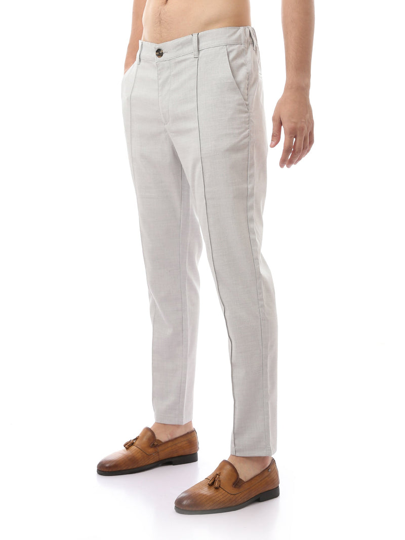 Pantalon Homme Coupe Droite à Pinces – Style Chic Moderne - TRO23SXKX23584TM1