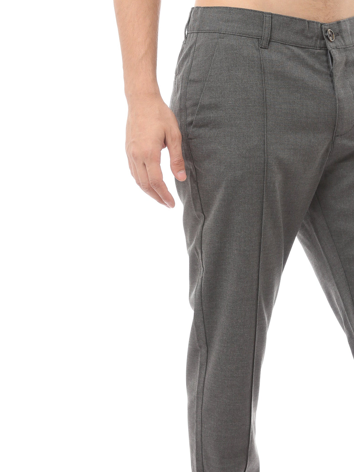 Pantalon Homme Coupe Droite à Pinces – Style Chic Moderne - TRO23SXKX23584TM1