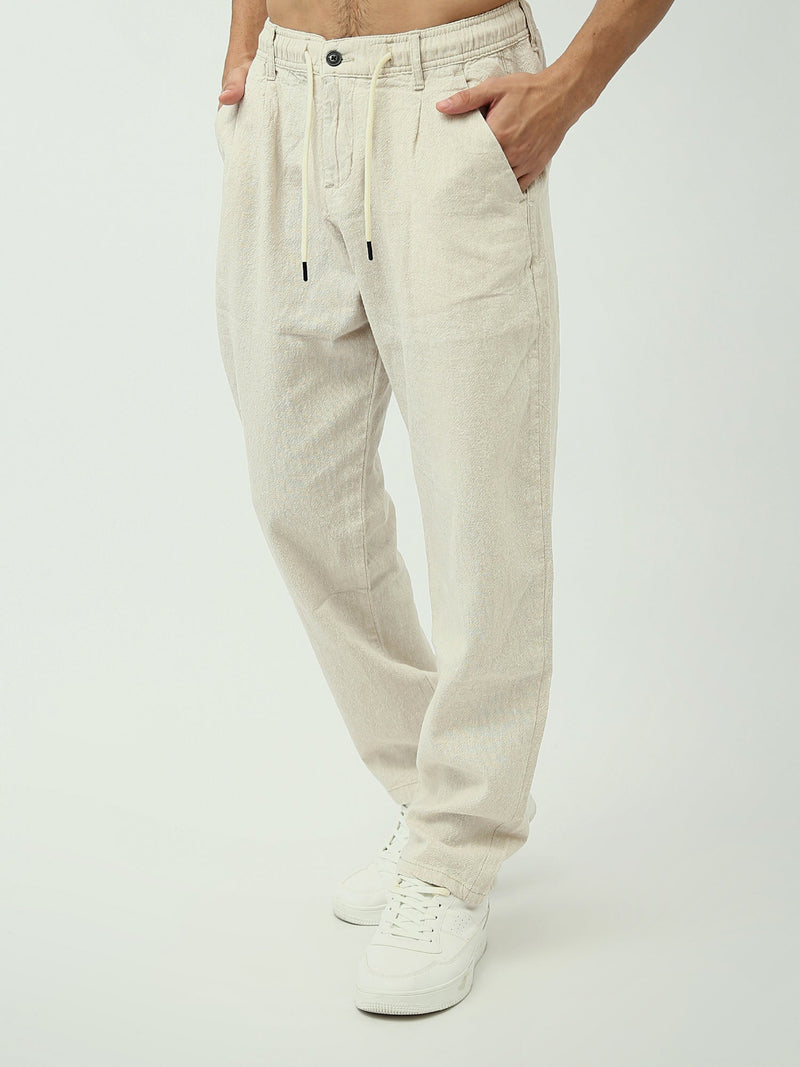 Pantalon Homme Décontracté à Taille Ajustable et Coupe Ample - TRO24SLKC23590TM1