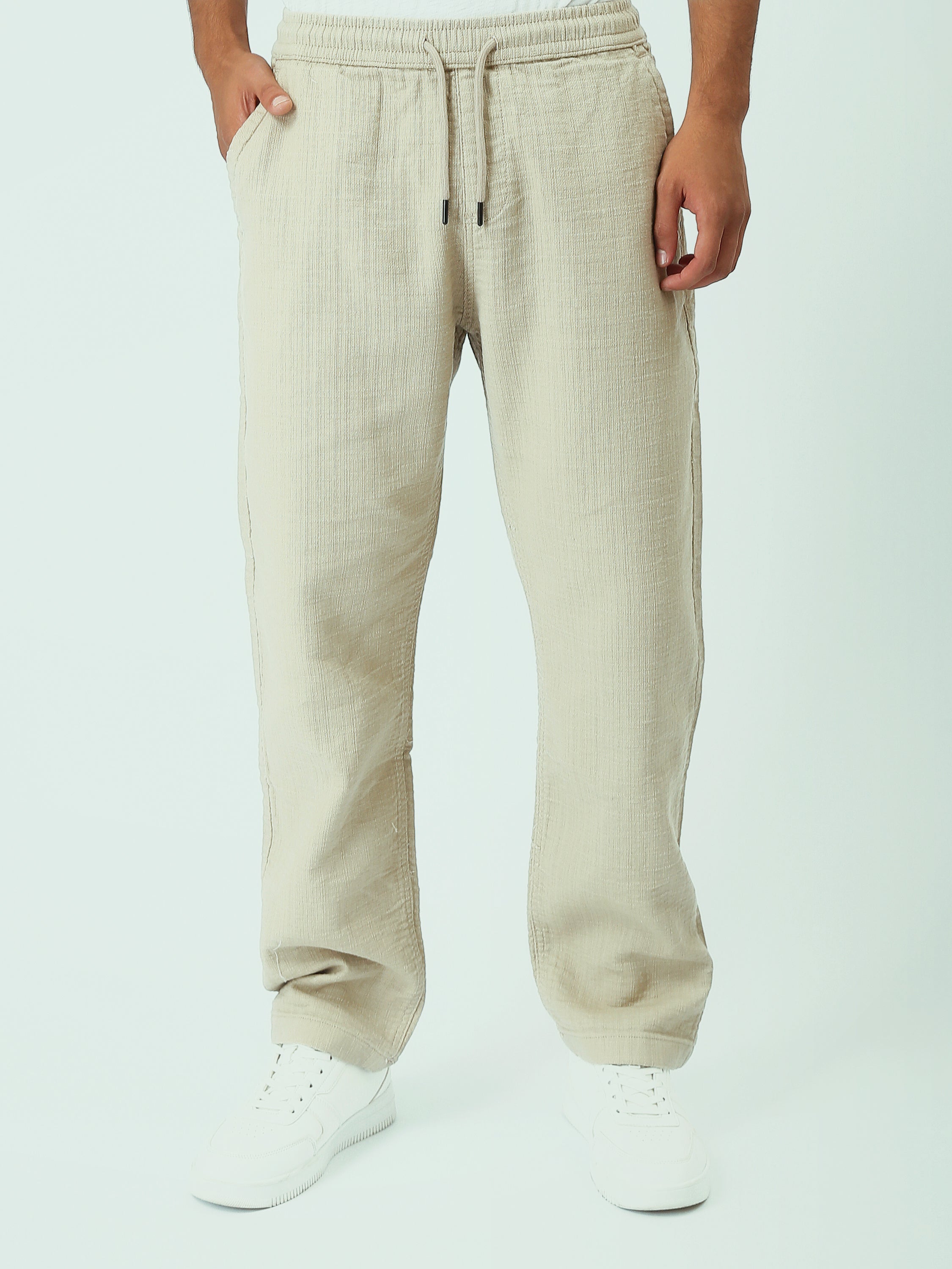 Pantalon homme coupe confortable – Style casual et polyvalent - TRO25SLKR23586TM1