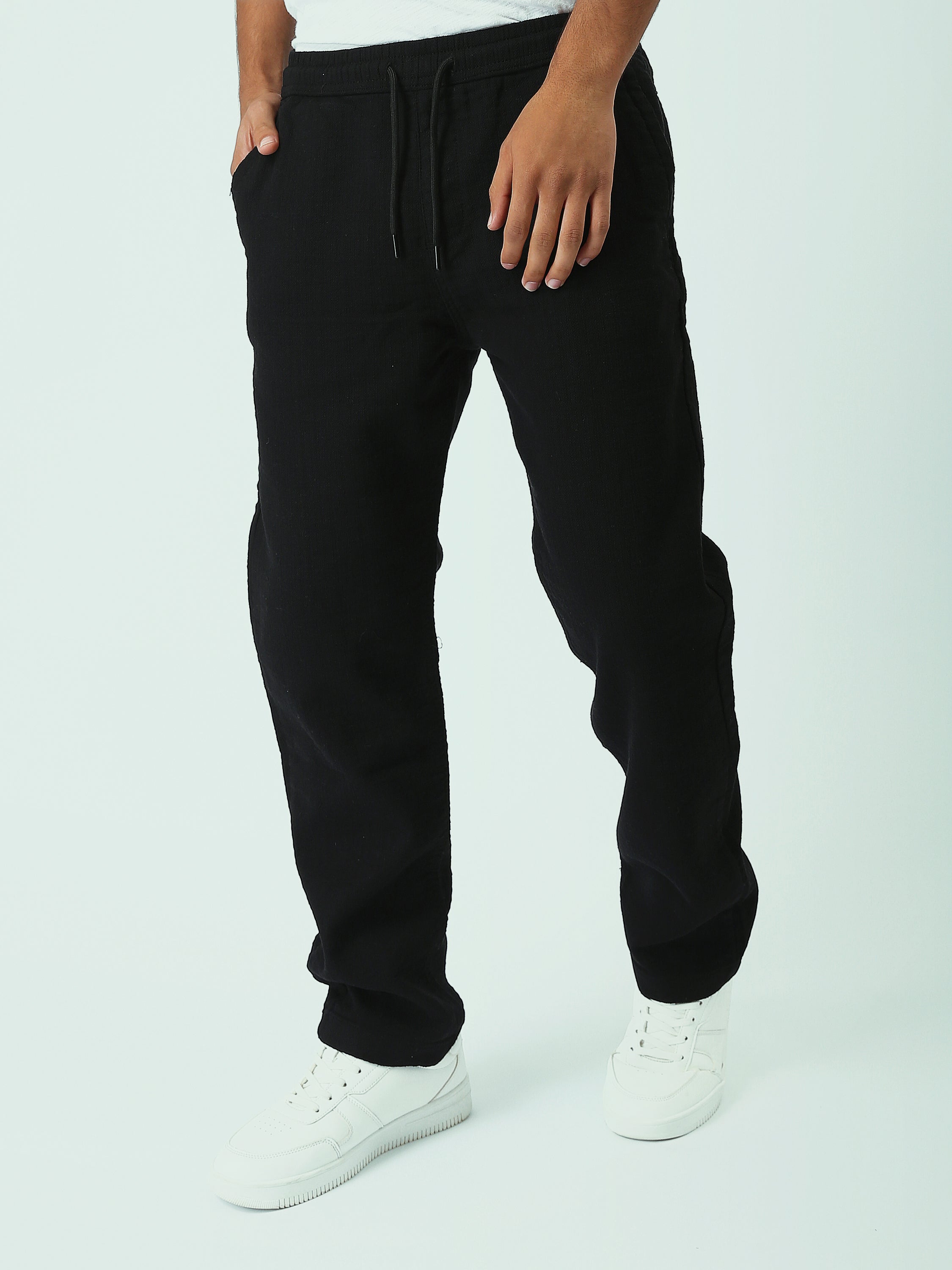 بنطلون رجالي بقصّة مريحة – ستايل كاجوال ومتعدد الاستخدامات - TRO25SLKR23586TM1