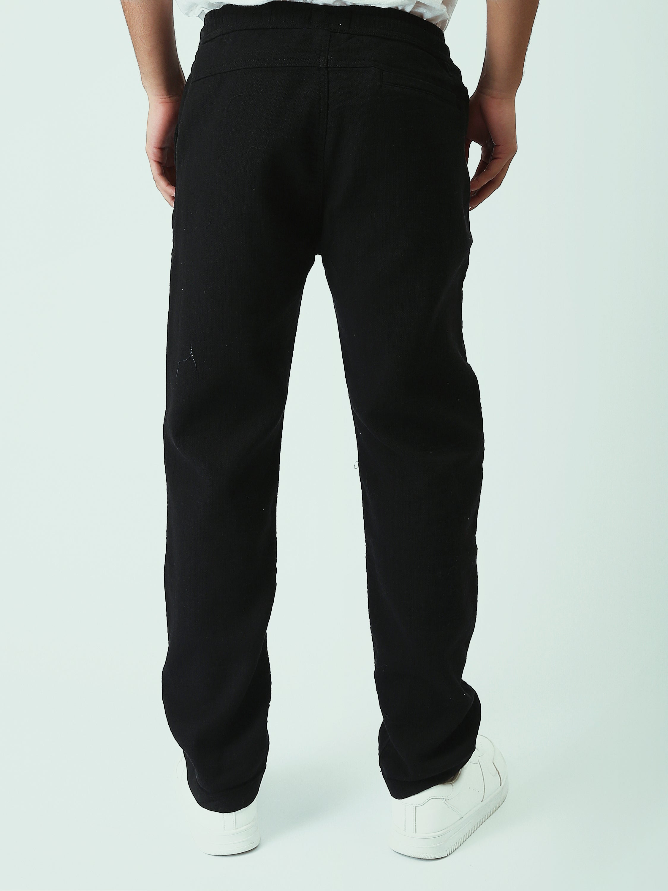 بنطلون رجالي بقصّة مريحة – ستايل كاجوال ومتعدد الاستخدامات - TRO25SLKR23586TM1