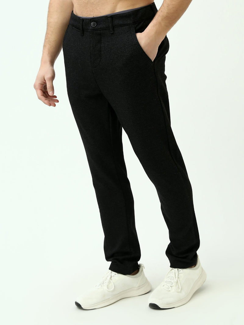 Pantalon Homme Élégant à Motif Texturé – Coupe Moderne - TRO25WCKC23600TM1
