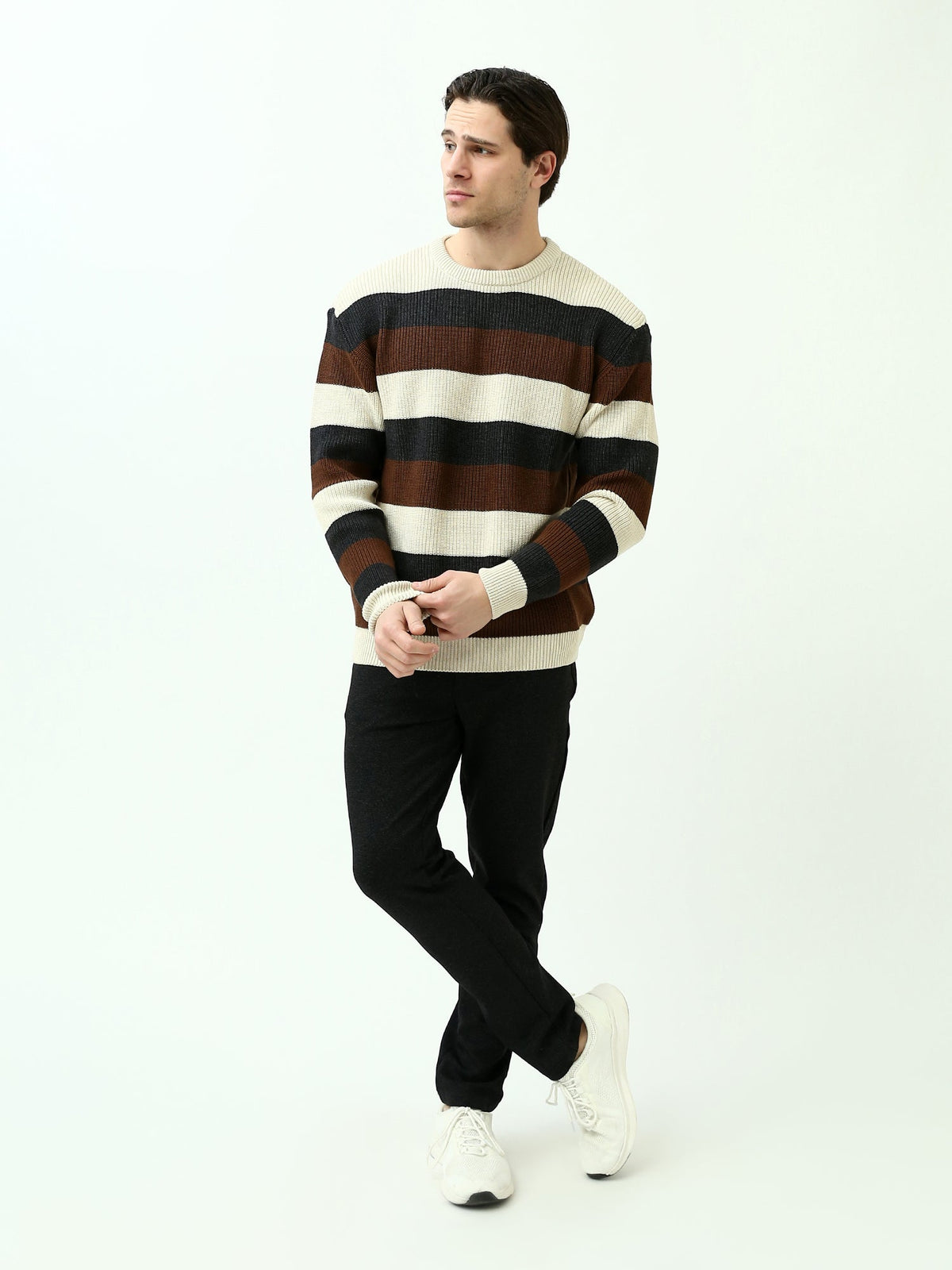 Pantalon Homme Élégant à Motif Texturé – Coupe Moderne - TRO25WCKC23600TM1