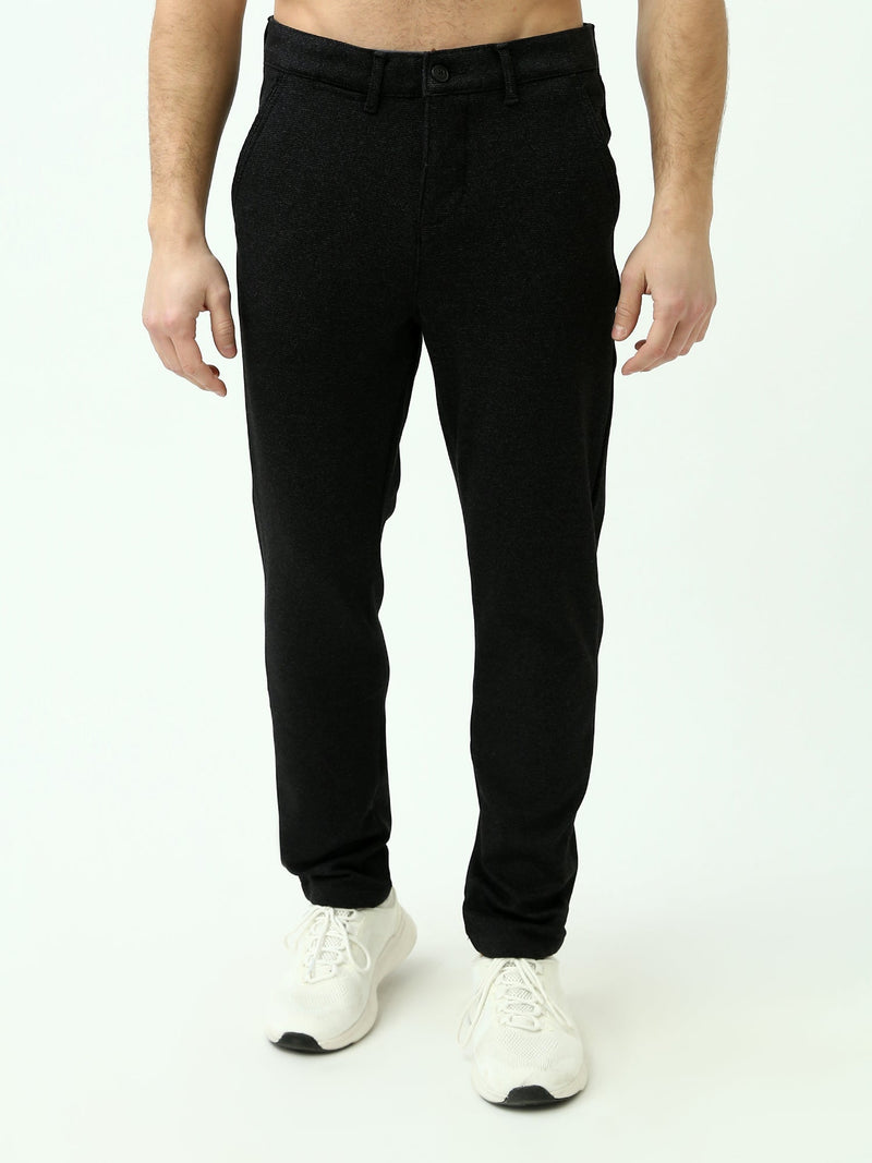 Pantalon Homme Élégant à Motif Texturé – Coupe Moderne - TRO25WCKC23600TM1