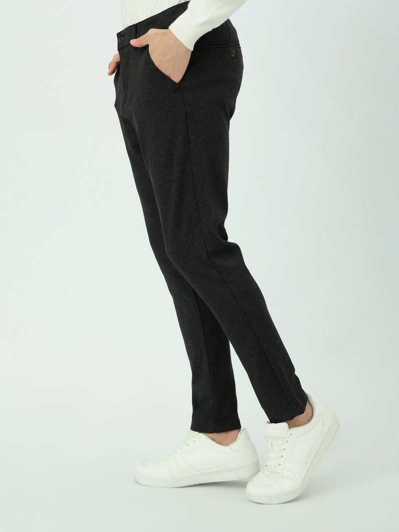 Pantalon Homme Élégant à Motif Texturé – Coupe Moderne - TRO25WCKC23600TM1