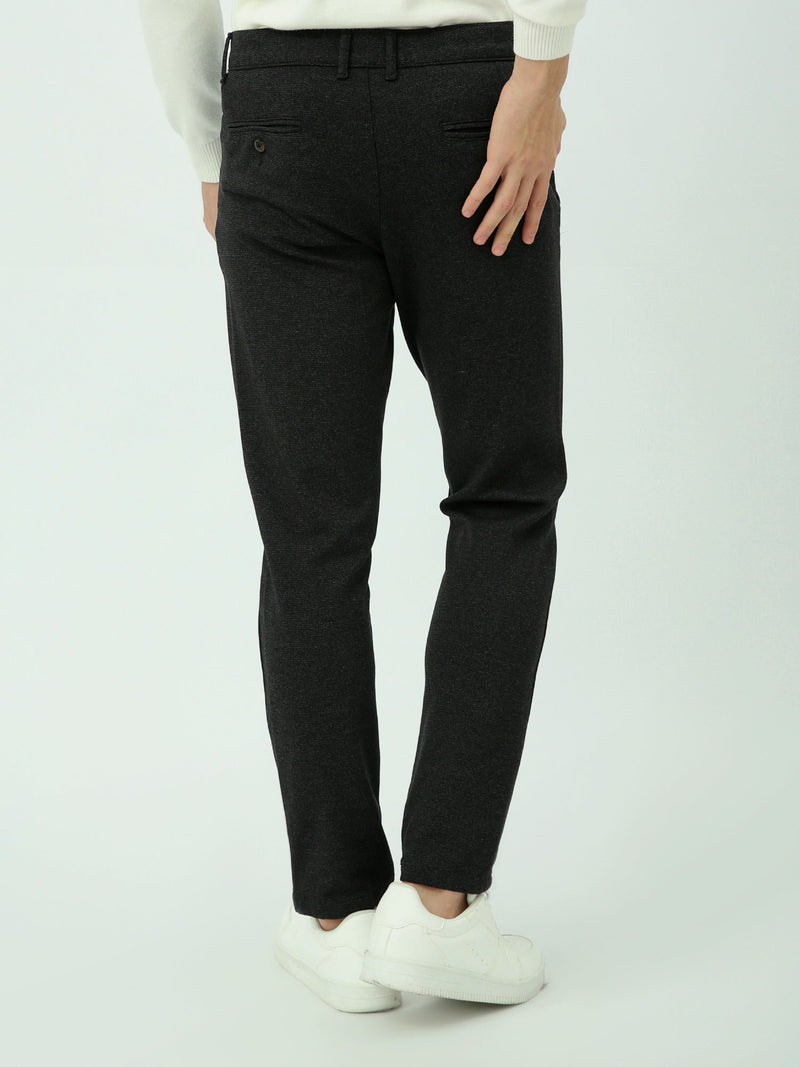 Pantalon Homme Élégant à Motif Texturé – Coupe Moderne - TRO25WCKC23600TM1