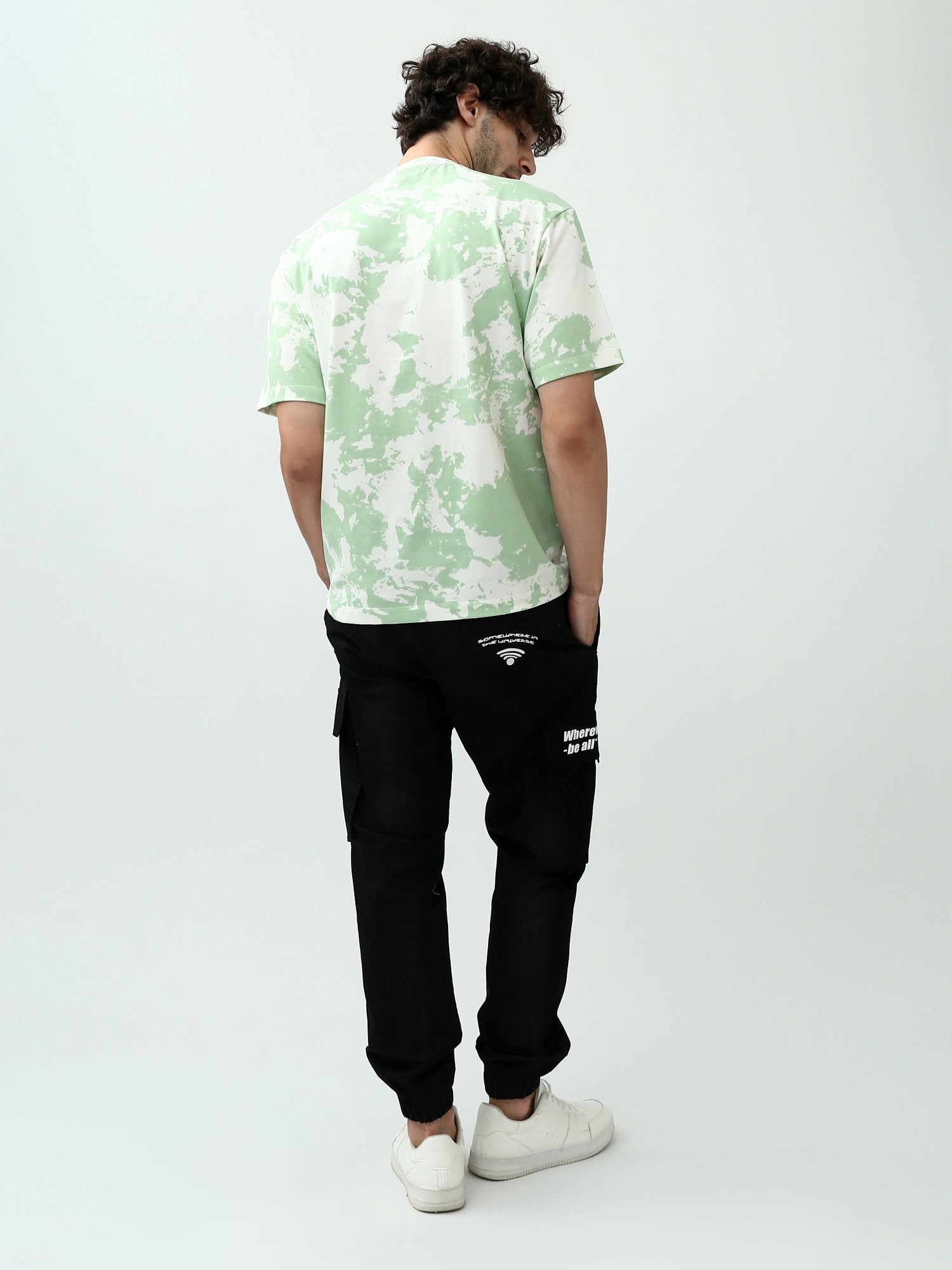 T-shirt pour homme à manches courtes avec impression distinctive - TSH24SARO20130TM1