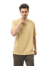 <tc>T-shirt pour hommes à manches courtes, motif imprimé - TSH24SARO20944TM1</tc>