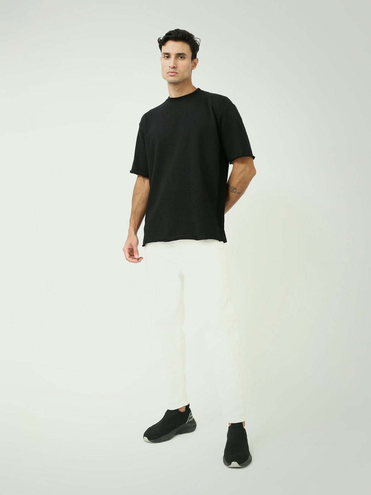 T-shirt Homme Simple et Confortable – Idéal pour un Look Décontracté et Élégant - TSH24SBRO20170TM1