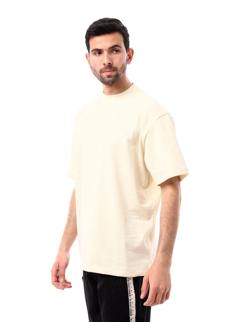 T-shirt pour homme noir simple - TSH24SBRO20178TM1
