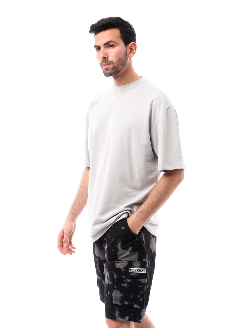 T-shirt pour homme noir simple - TSH24SBRO20178TM1