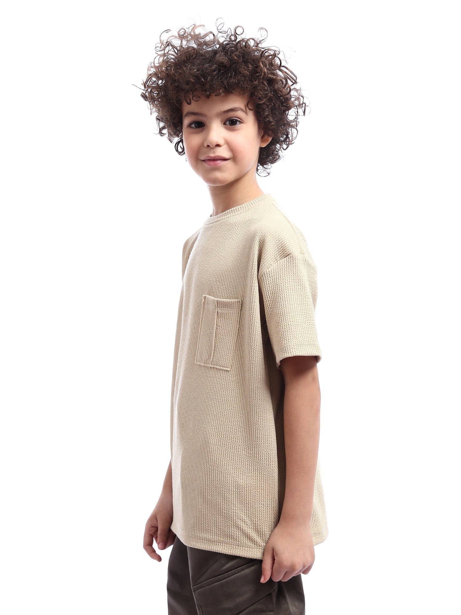 T-shirt à coupe décontractée pour enfant – Confort et style décontracté - TSH24SBRR20013TB1