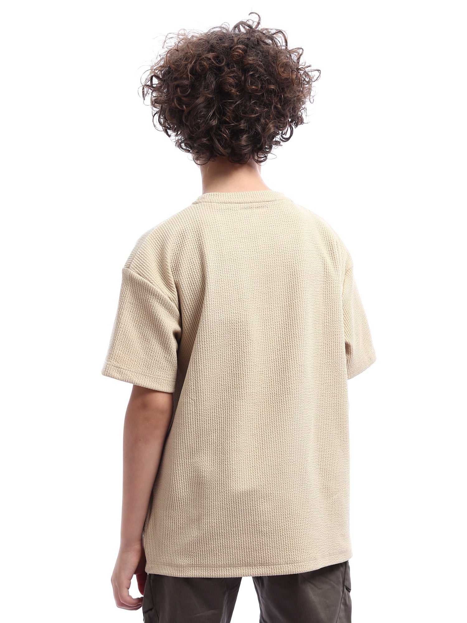 T-shirt à coupe décontractée pour enfant – Confort et style décontracté - TSH24SBRR20013TB1