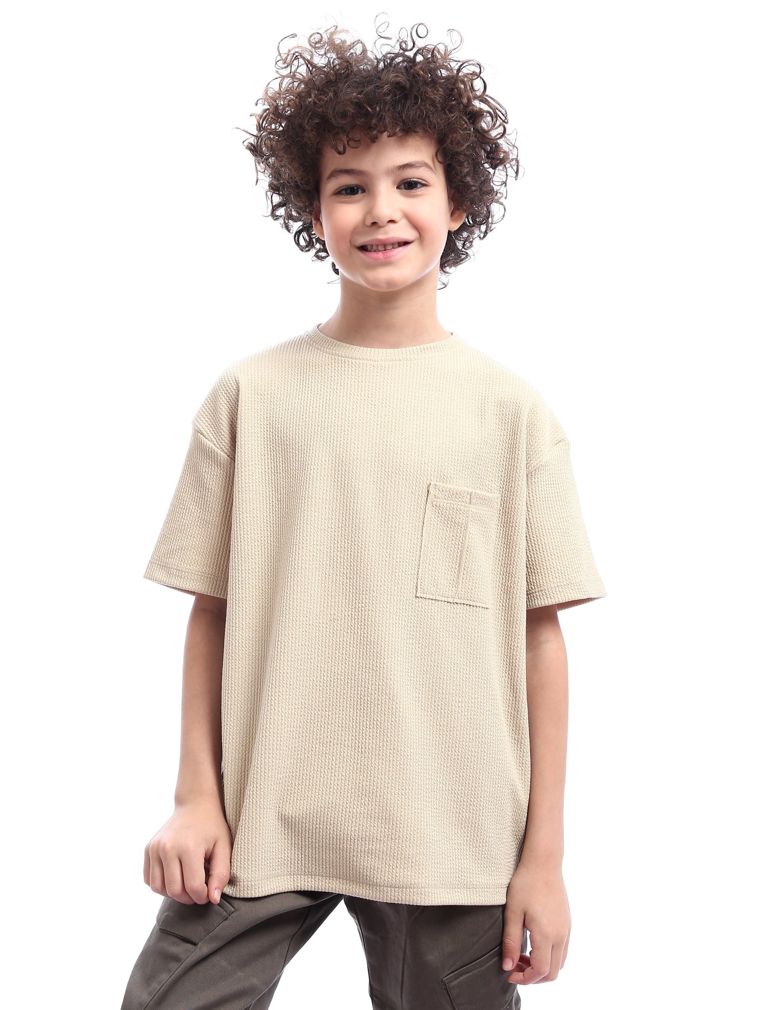 T-shirt à coupe décontractée pour enfant – Confort et style décontracté - TSH24SBRR20013TB1