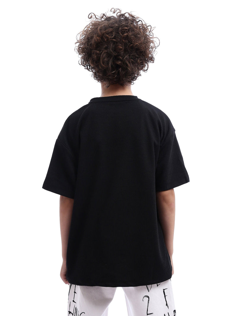 T-shirt à coupe décontractée pour enfant – Confort et style décontracté - TSH24SBRR20013TB1