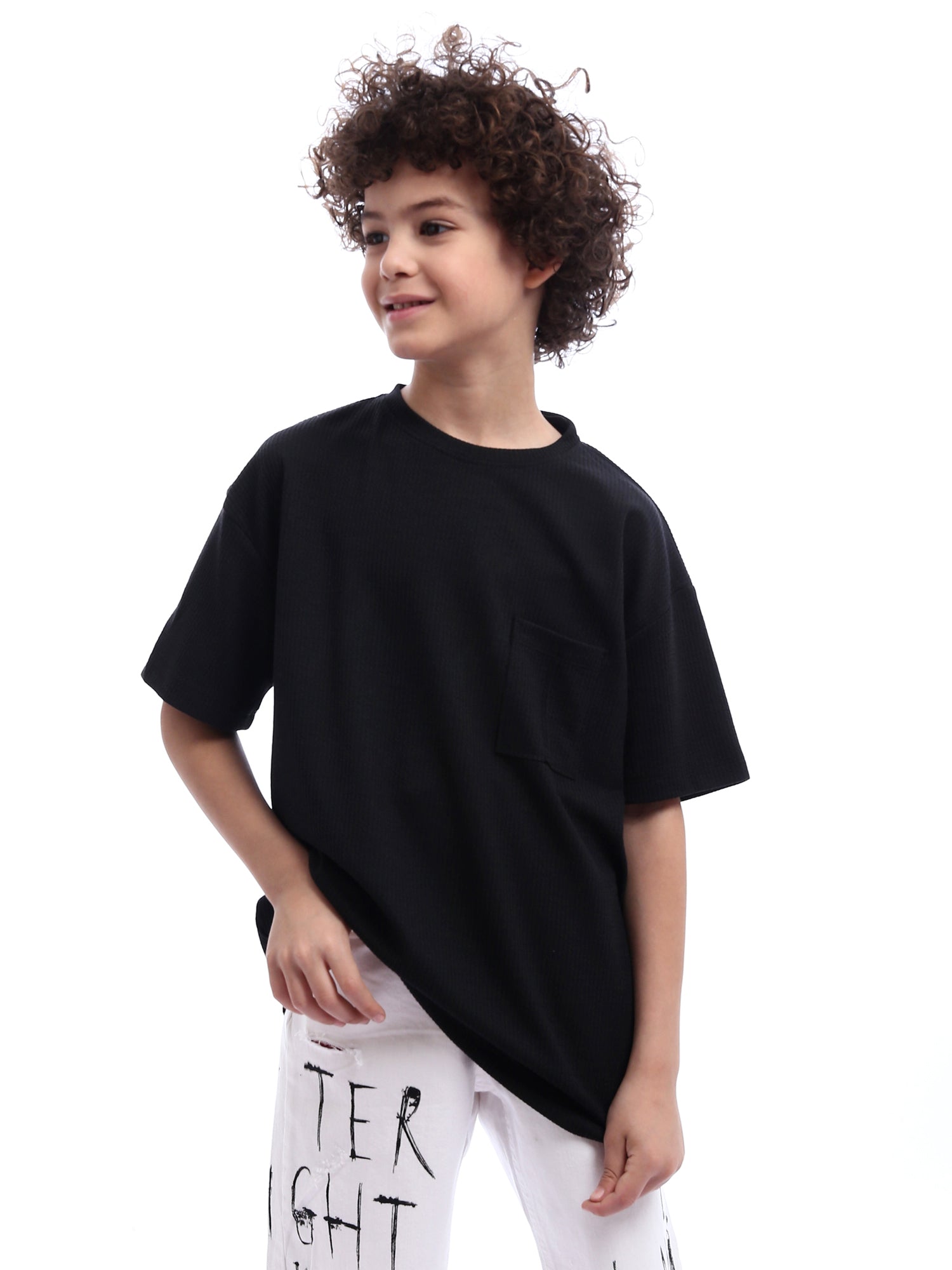 T-shirt à coupe décontractée pour enfant – Confort et style décontracté - TSH24SBRR20013TB1
