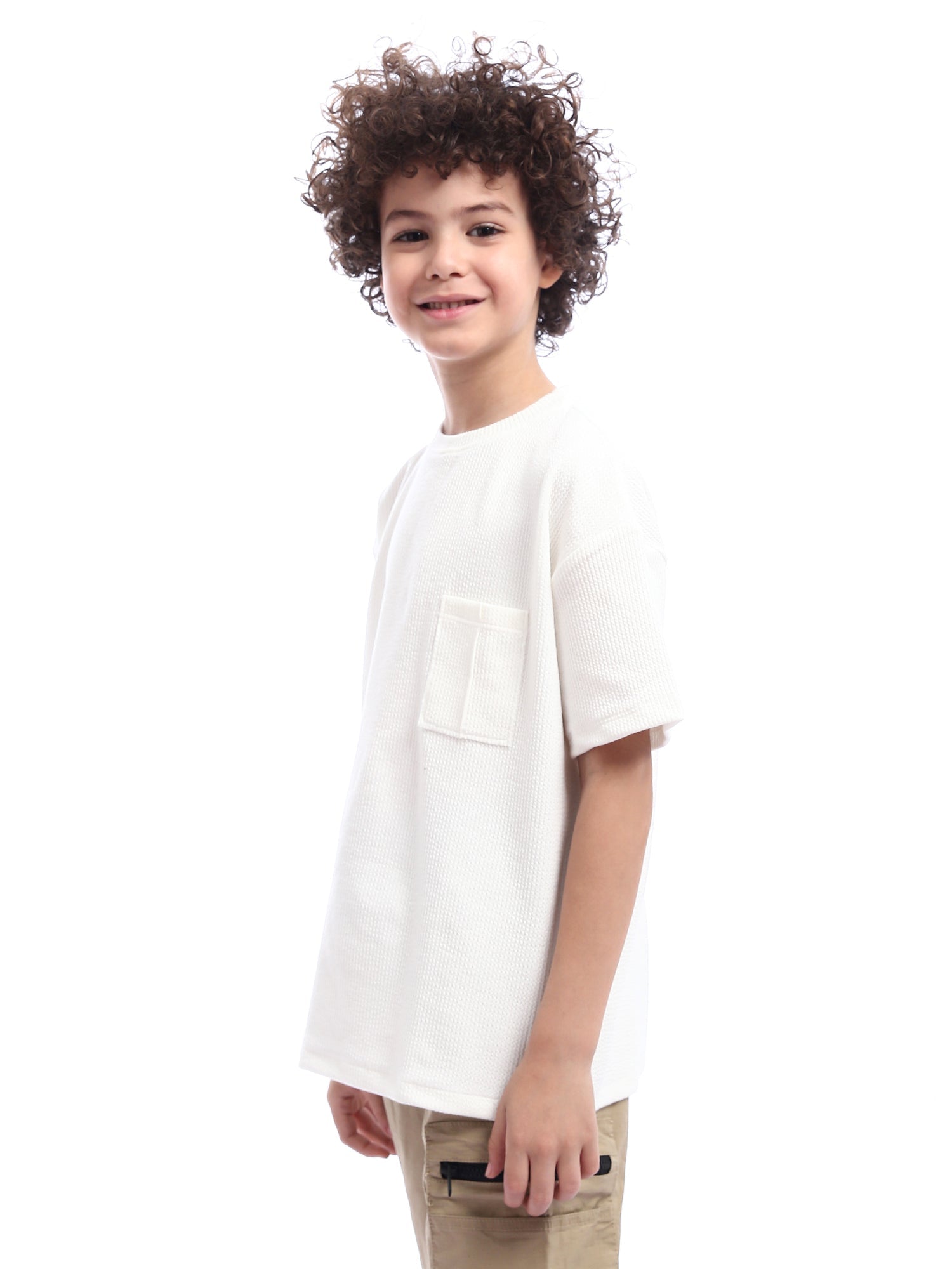 T-shirt à coupe décontractée pour enfant – Confort et style décontracté - TSH24SBRR20013TB1