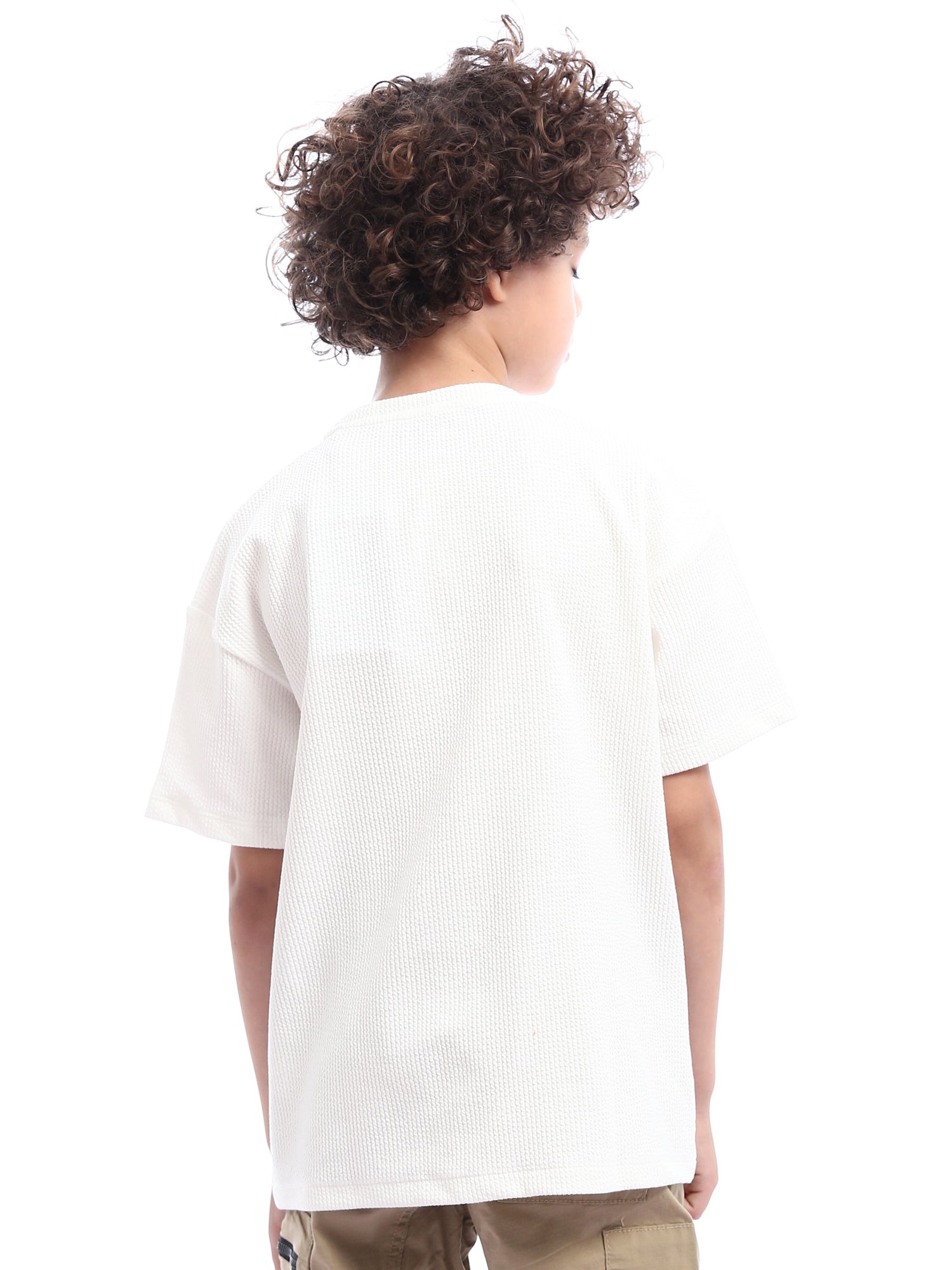 T-shirt à coupe décontractée pour enfant – Confort et style décontracté - TSH24SBRR20013TB1