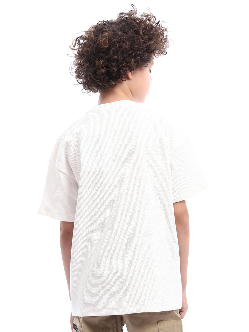 T-shirt à coupe décontractée pour enfant – Confort et style décontracté - TSH24SBRR20013TB1