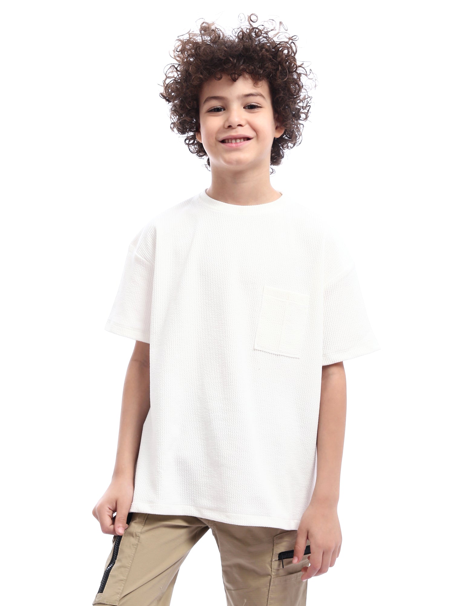 T-shirt à coupe décontractée pour enfant – Confort et style décontracté - TSH24SBRR20013TB1