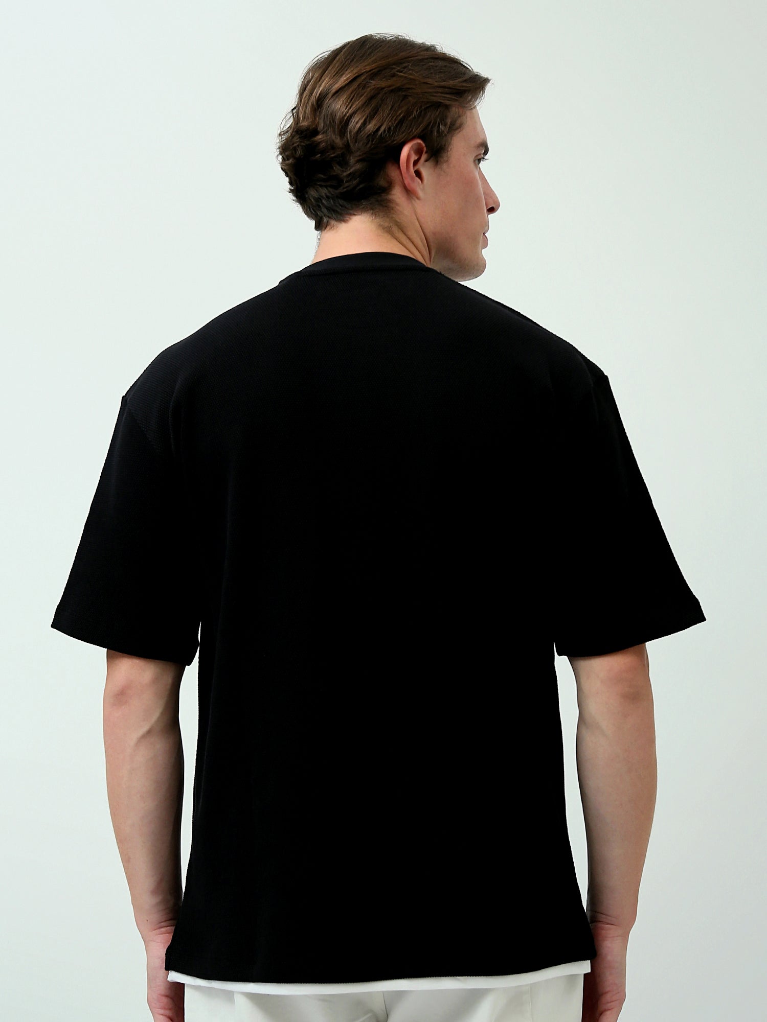 T-shirt pour homme décoré à manches courtes - Design moderne avec logo - TSH24SERO20000TM1