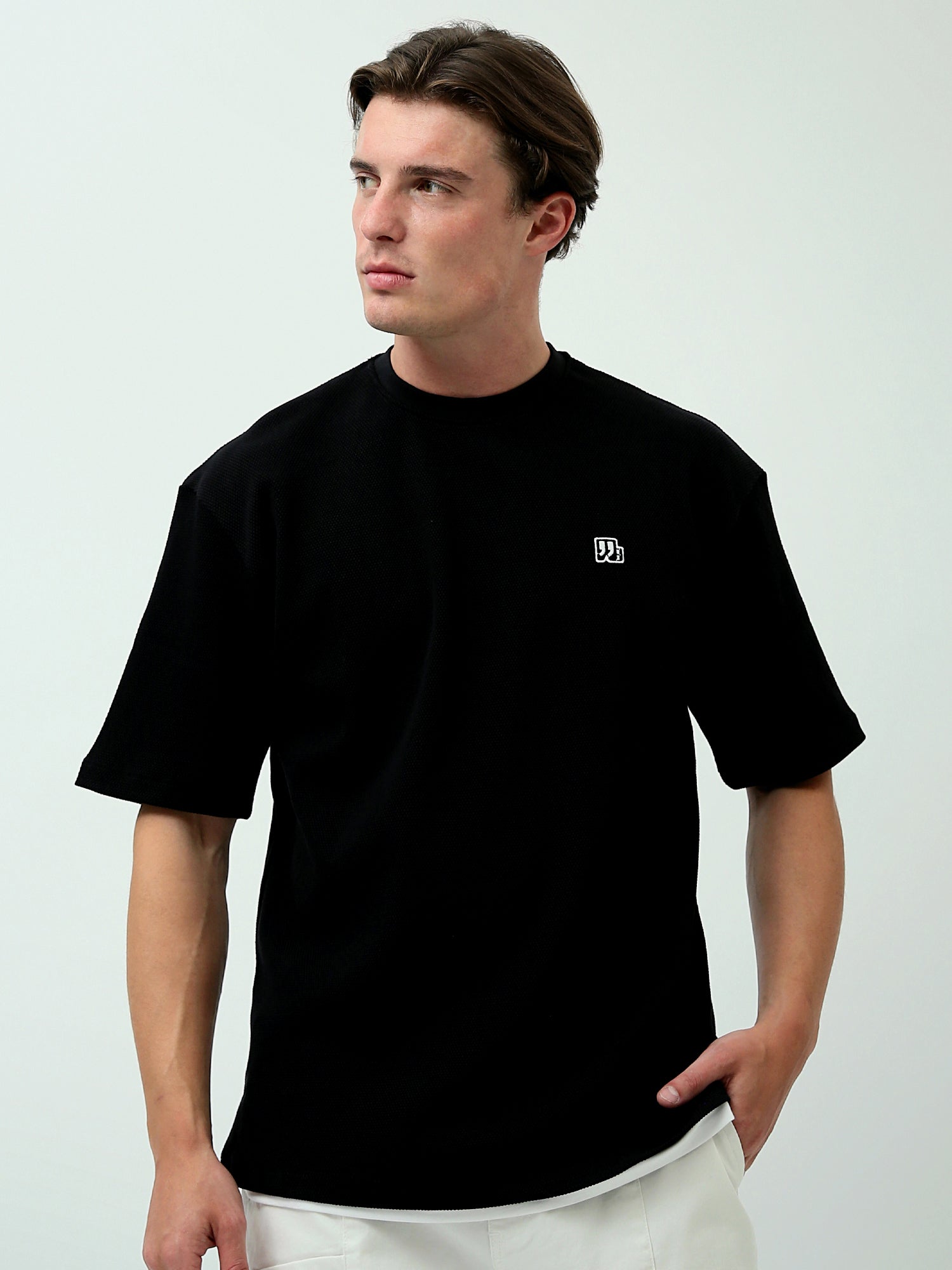 T-shirt pour homme décoré à manches courtes - Design moderne avec logo - TSH24SERO20000TM1