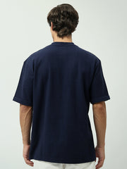 T-shirt Homme Oversized Fit – Couleurs Army et Navy – TSH24SPRO20108TM1