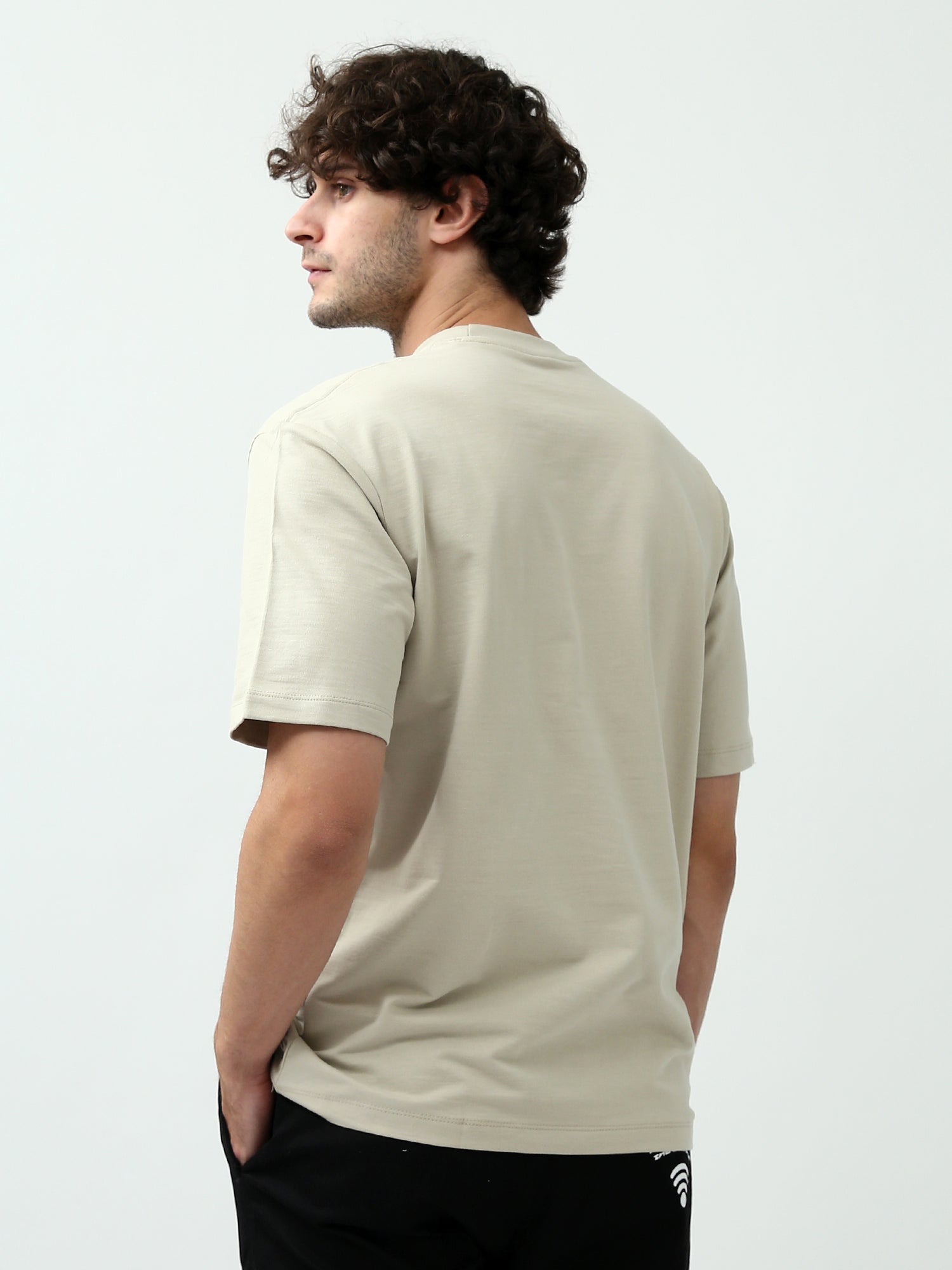 T-shirt homme design moderne avec imprimé STOCK OFF - TSH24SPRO20126TM1