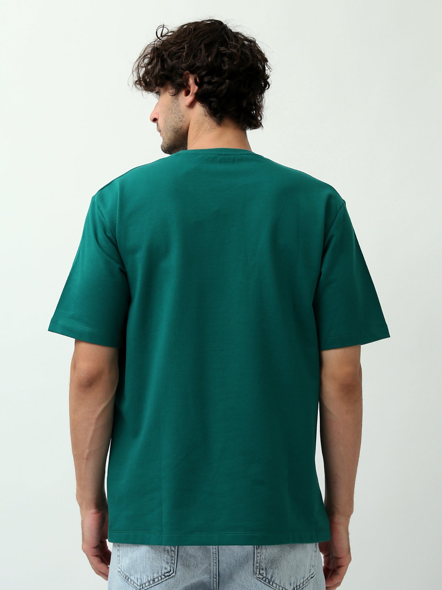 T-shirt Homme Vert avec Poche – Style Casual Moderne - TSH24SPRO20160TM1