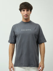 T-shirt homme gris avec imprimé To be or not to be - TSH24SPRO20162TM1