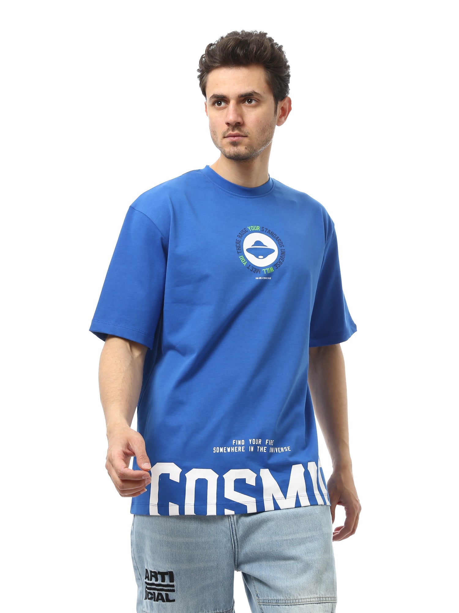 T-shirt pour homme décoré au design moderne - TSH24SPRO20934TM1