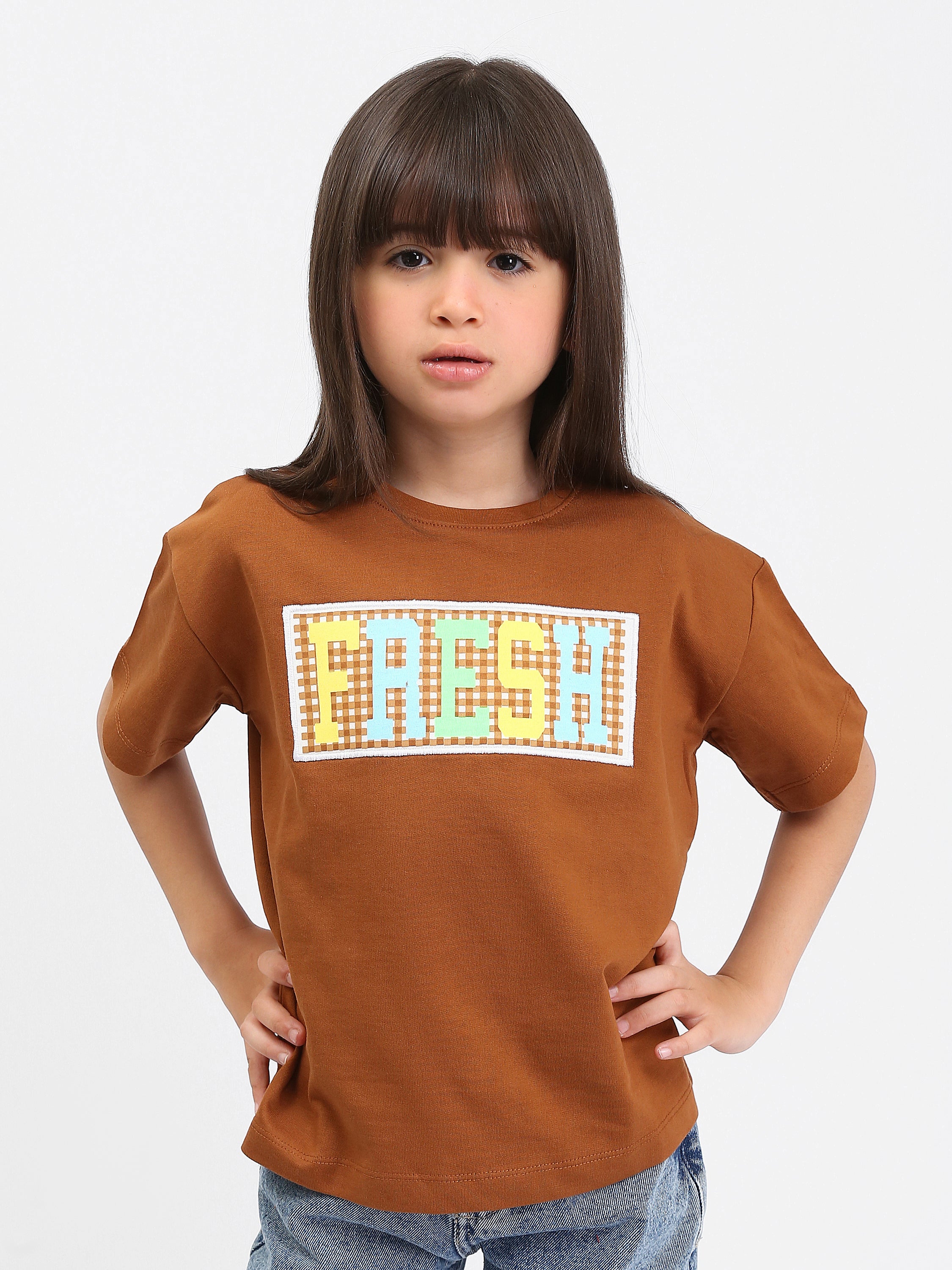 T-shirt "FRESH" pour Filles Adolescents - TSH24SPRO70906MG1