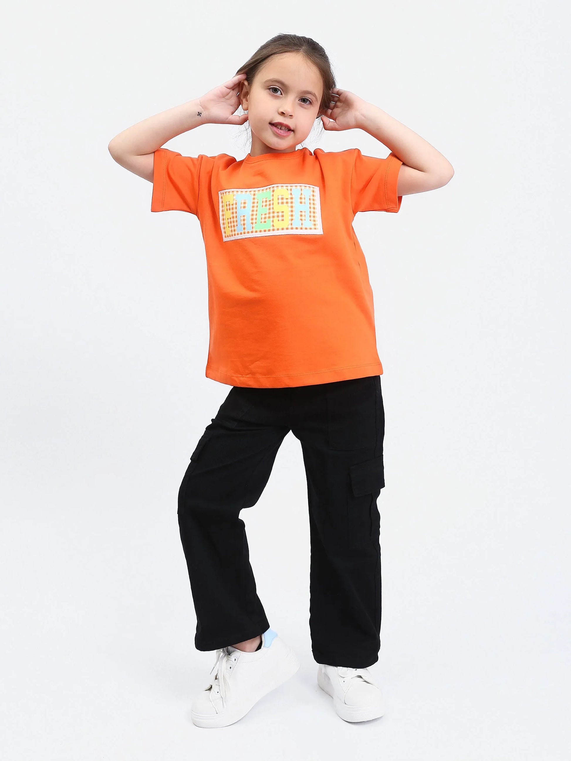 T-shirt "FRESH" pour Filles Adolescents - TSH24SPRO70906MG1 - Justyol