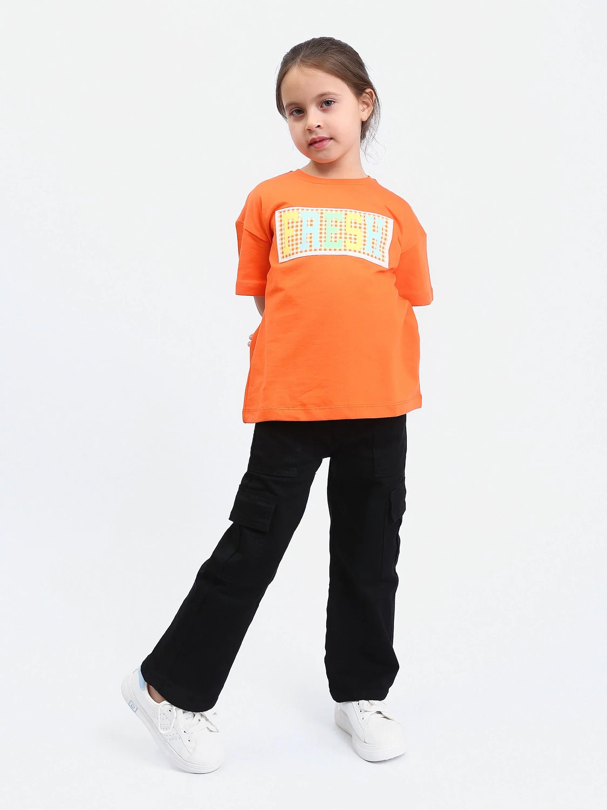 T-shirt "FRESH" pour Filles Adolescents - TSH24SPRO70906MG1 - Justyol
