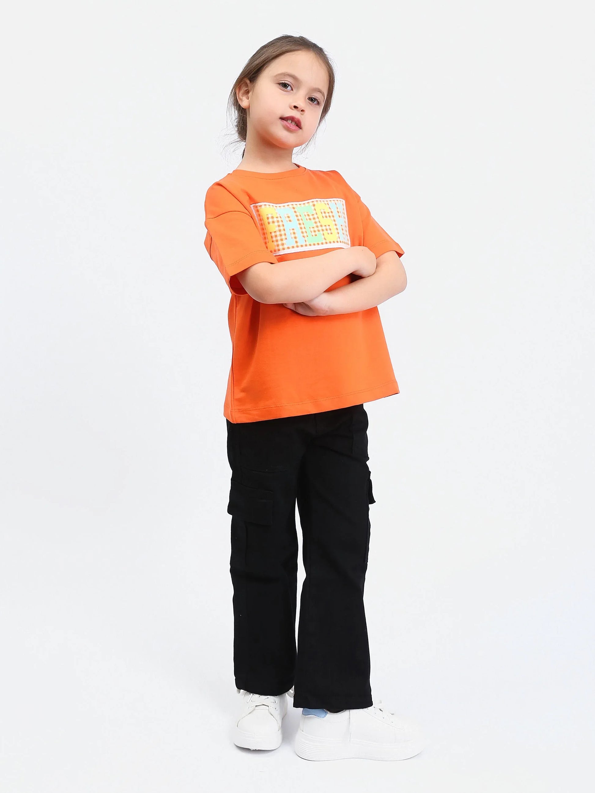 T-shirt "FRESH" pour Filles Adolescents - TSH24SPRO70906MG1 - Justyol
