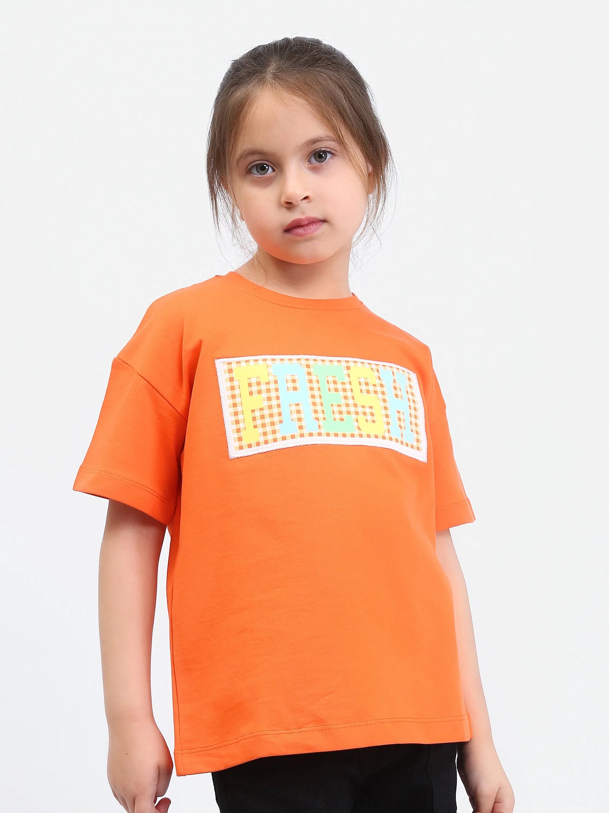 T-shirt "FRESH" pour Filles Adolescents - TSH24SPRO70906MG1 - Justyol