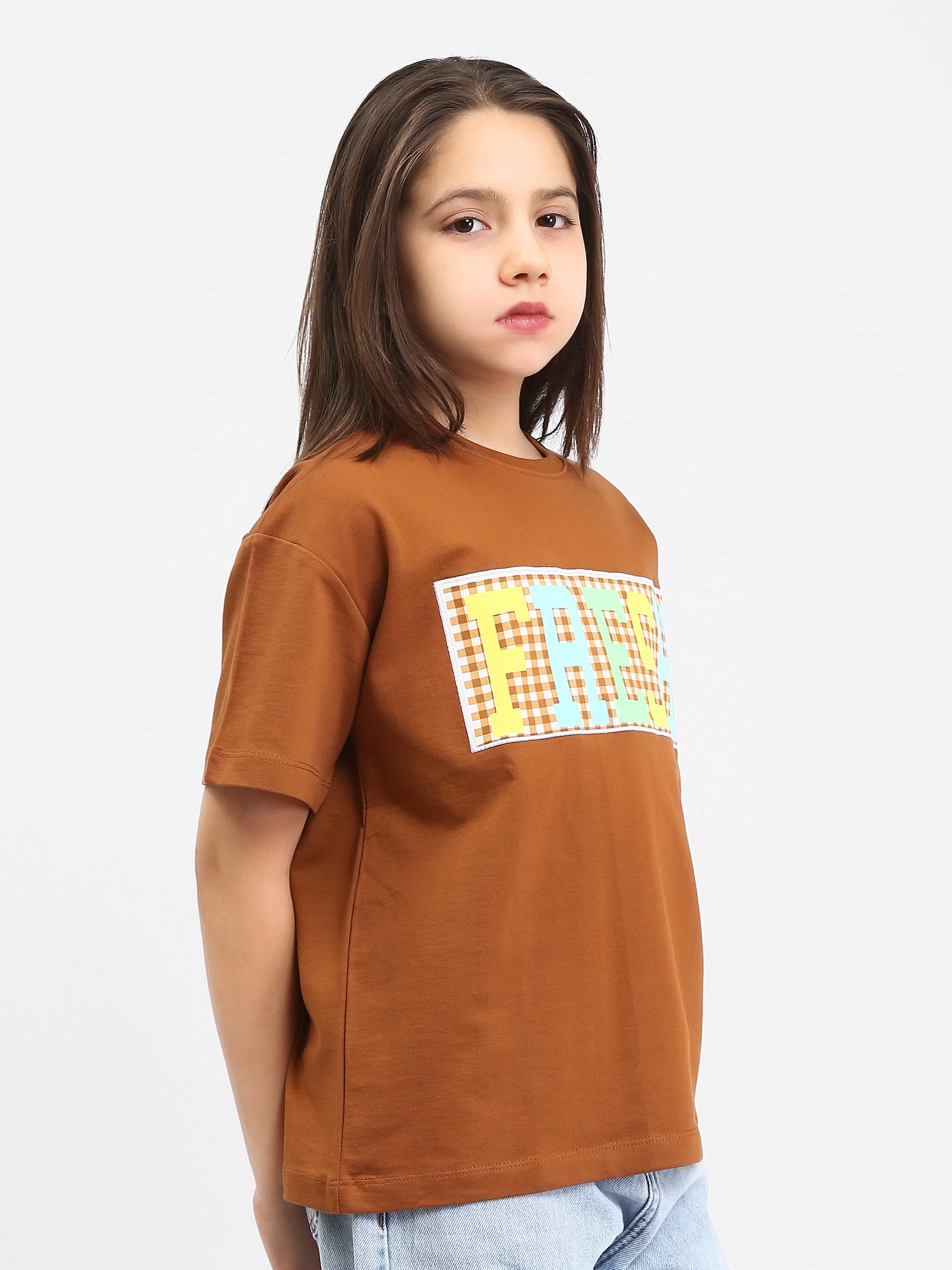 T-shirt "FRESH" pour Filles Adolescents - TSH24SPRO70906MR1