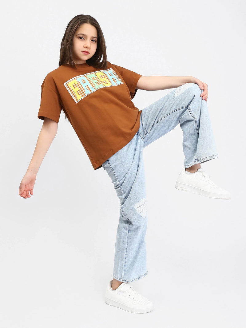 T-shirt "FRESH" pour Filles Adolescents - TSH24SPRO70906MR1