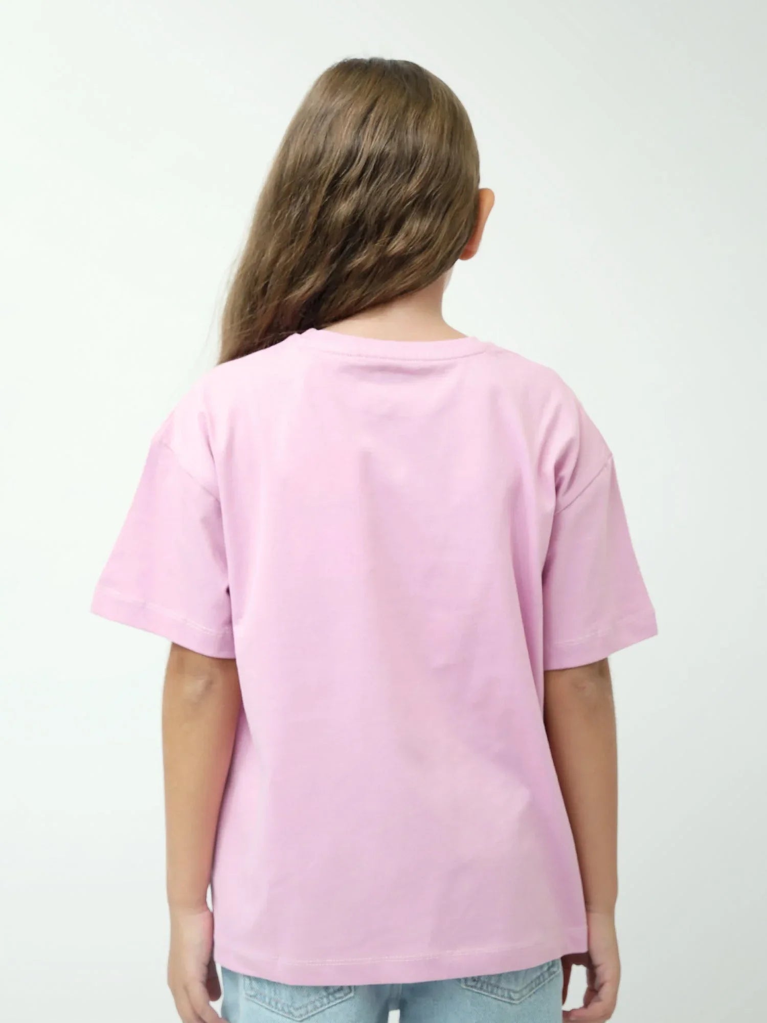 T-shirt fille oversize à manches courtes, imprimé Match Tennis Club – TSH24SPRO70907MG1 - Justyol