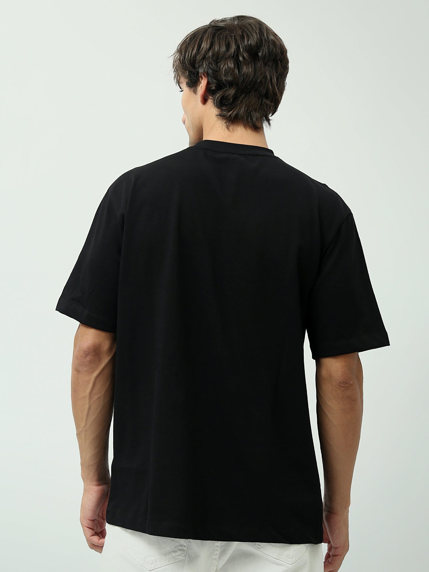 T-shirt homme avec imprimé à mots motivants - TSH24SPRS20029TM1