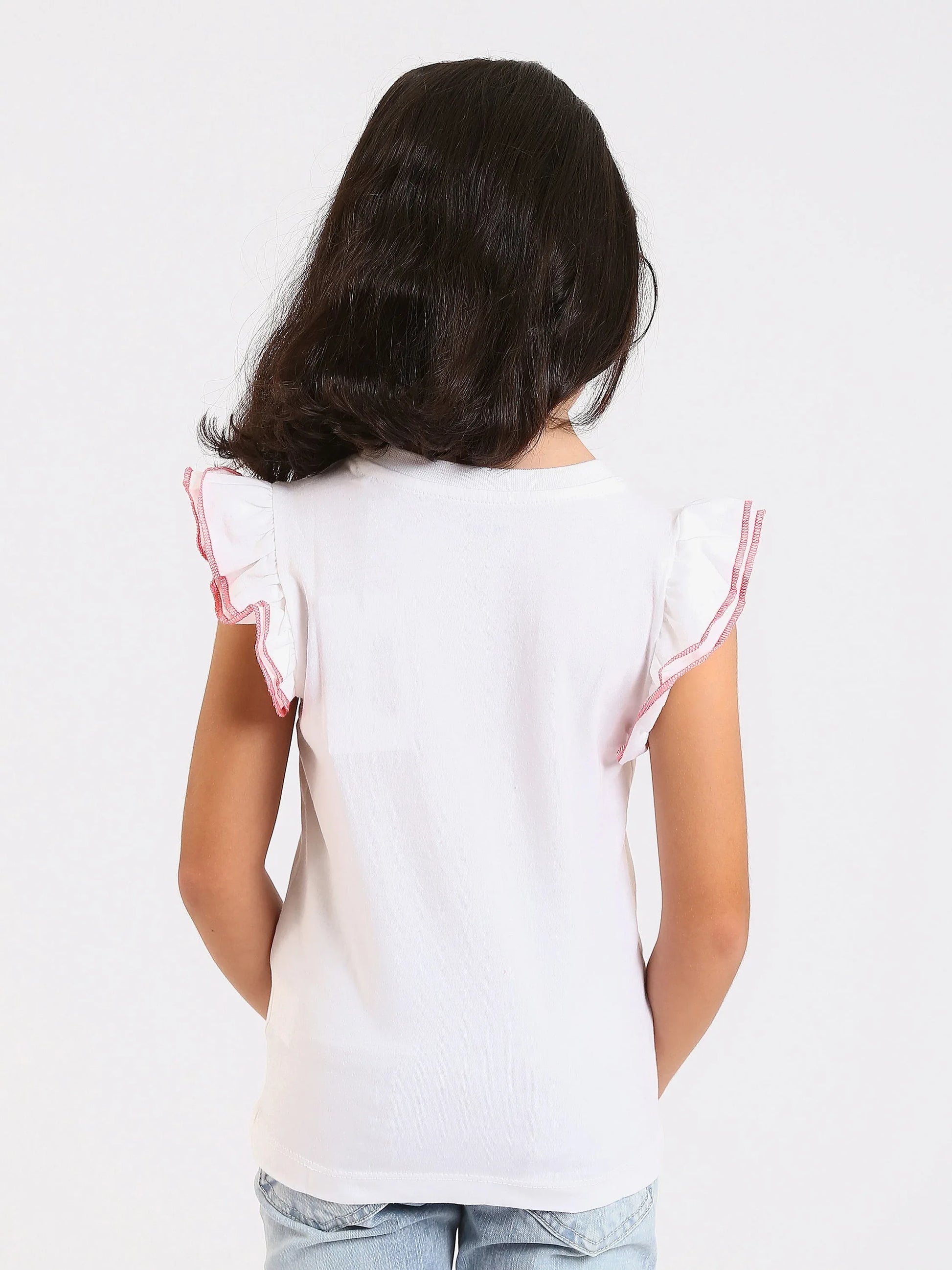 T-shirt Filles "Fruits et Fleurs" - TSH24SPRS70513MG1 - Justyol
