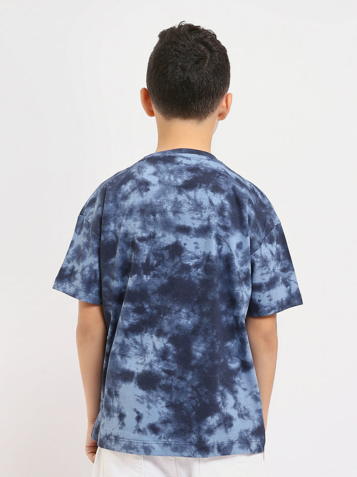 T-shirt Enfant "GROOVY WAY OF LIFE" – Design Unique avec Personnage Amusant et Dégradé de Couleurs - TSH25SARO32585TB1