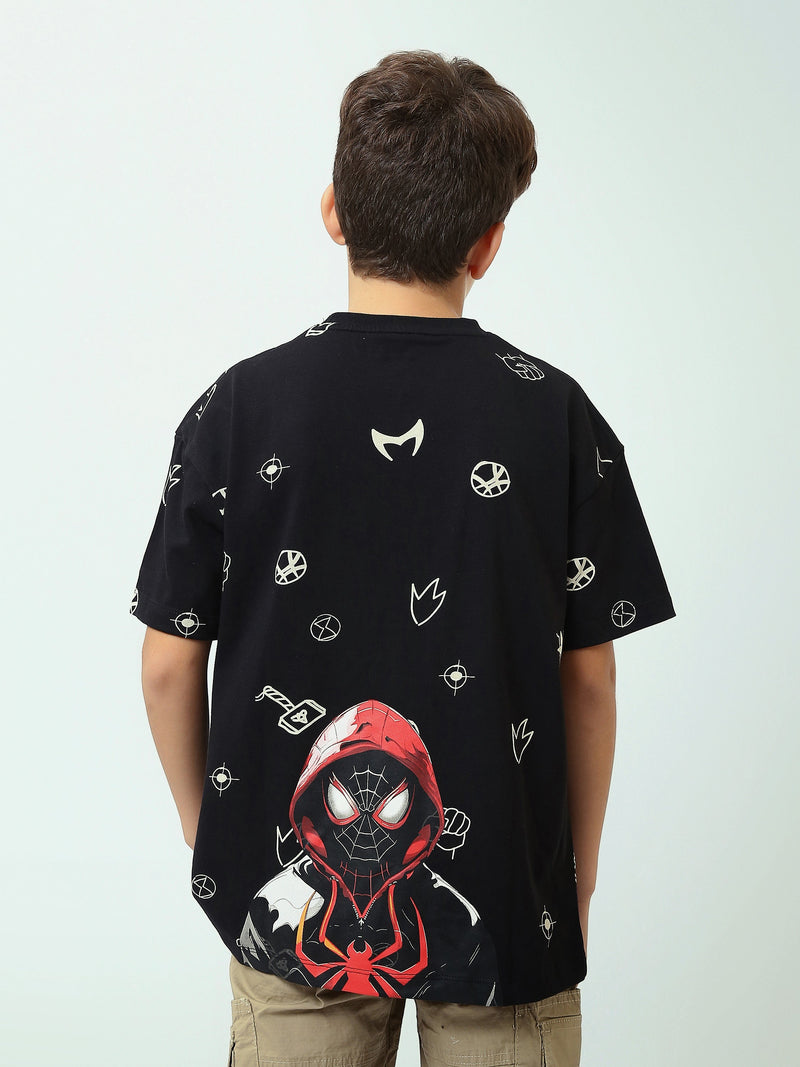 T-shirt Garçon Oversize Imprimé Maximum Effort – TSH25SARS32744TB1