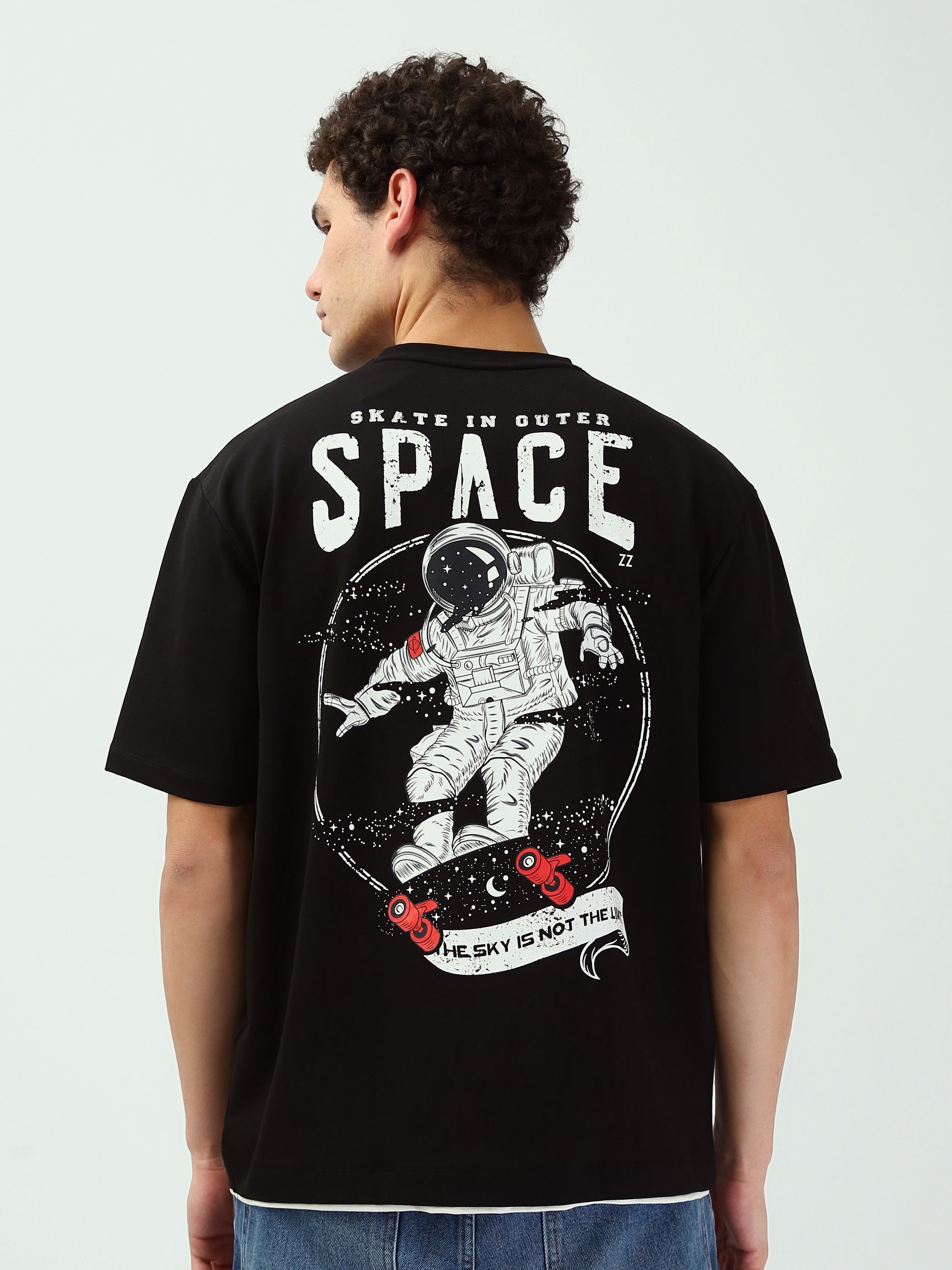 T-Shirt Oversize Homme à Imprimé Graphique – Style Streetwear - TSH25SBRS20530TM1