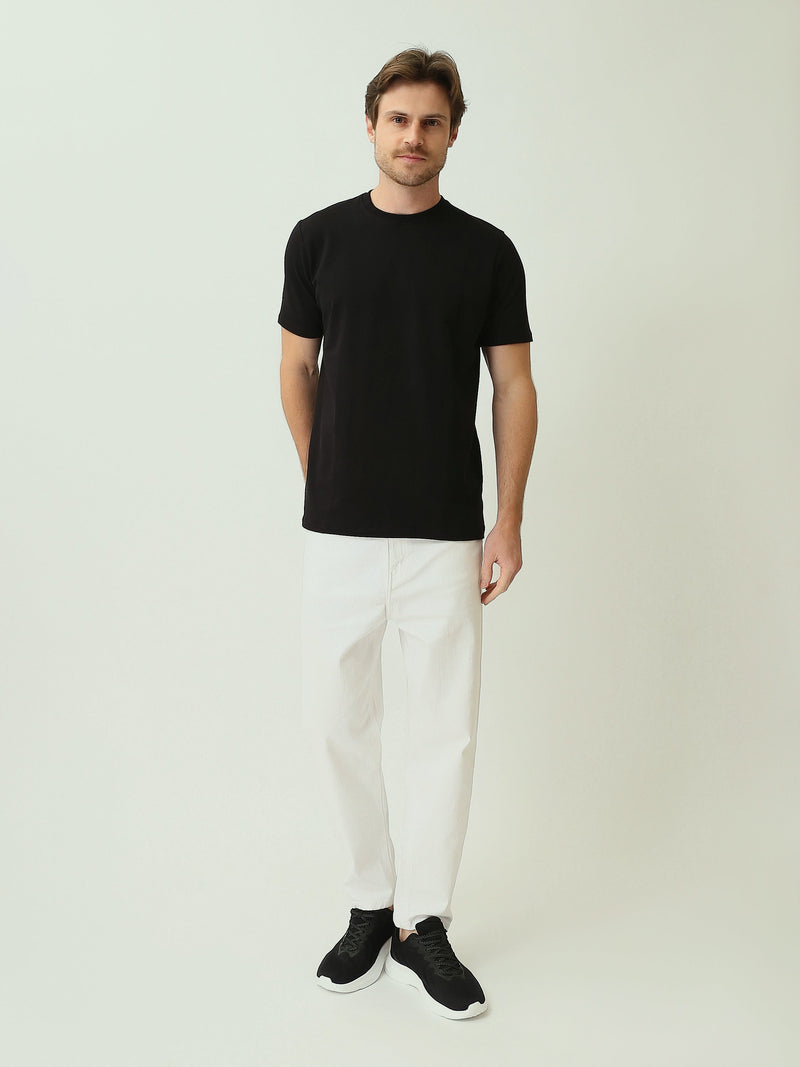 T-Shirt Homme Regular Fit Uni à Col Rond - TSH25SBRS20555TM1