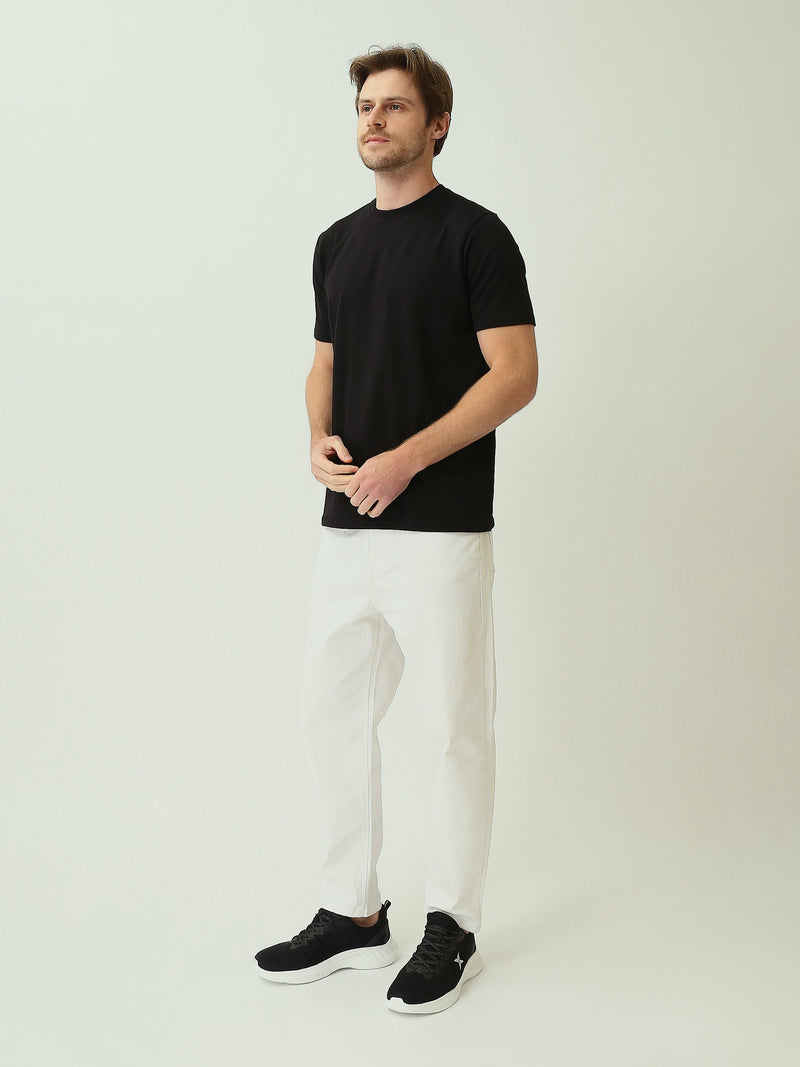 T-Shirt Homme Regular Fit Uni à Col Rond - TSH25SBRS20555TM1