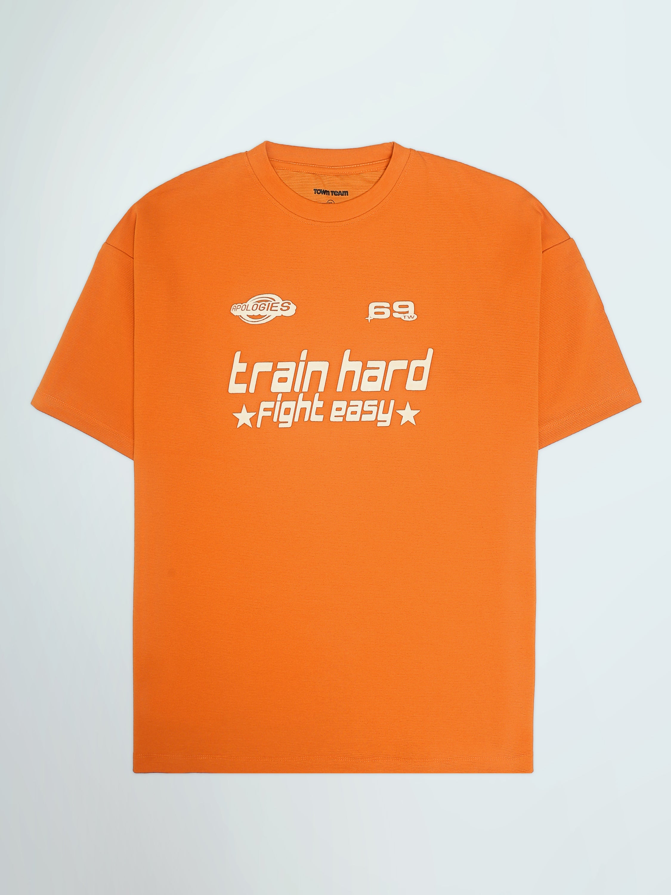 T-shirt Homme Oversize à Slogan Imprimé Streetwear - TSH25SPR20273TM1