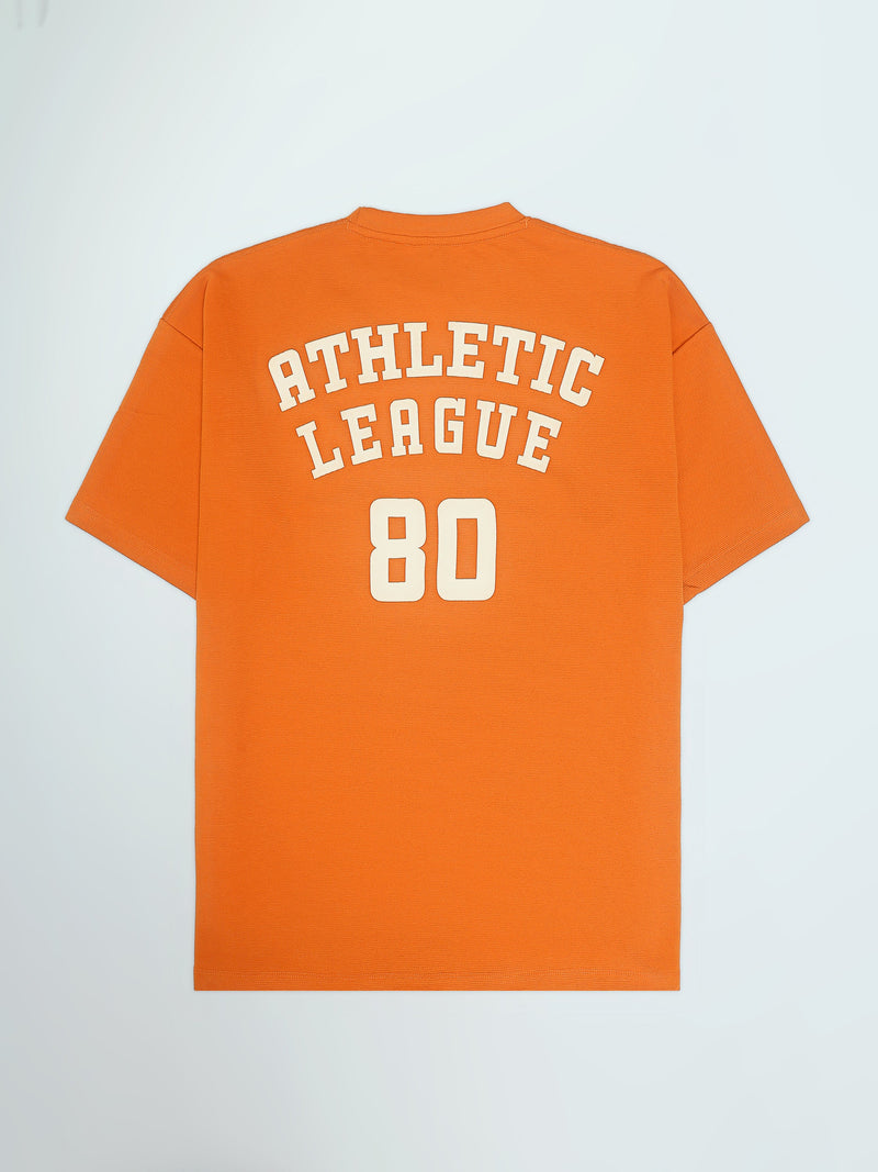 T-shirt Homme Oversize à Slogan Imprimé Streetwear - TSH25SPR20273TM1