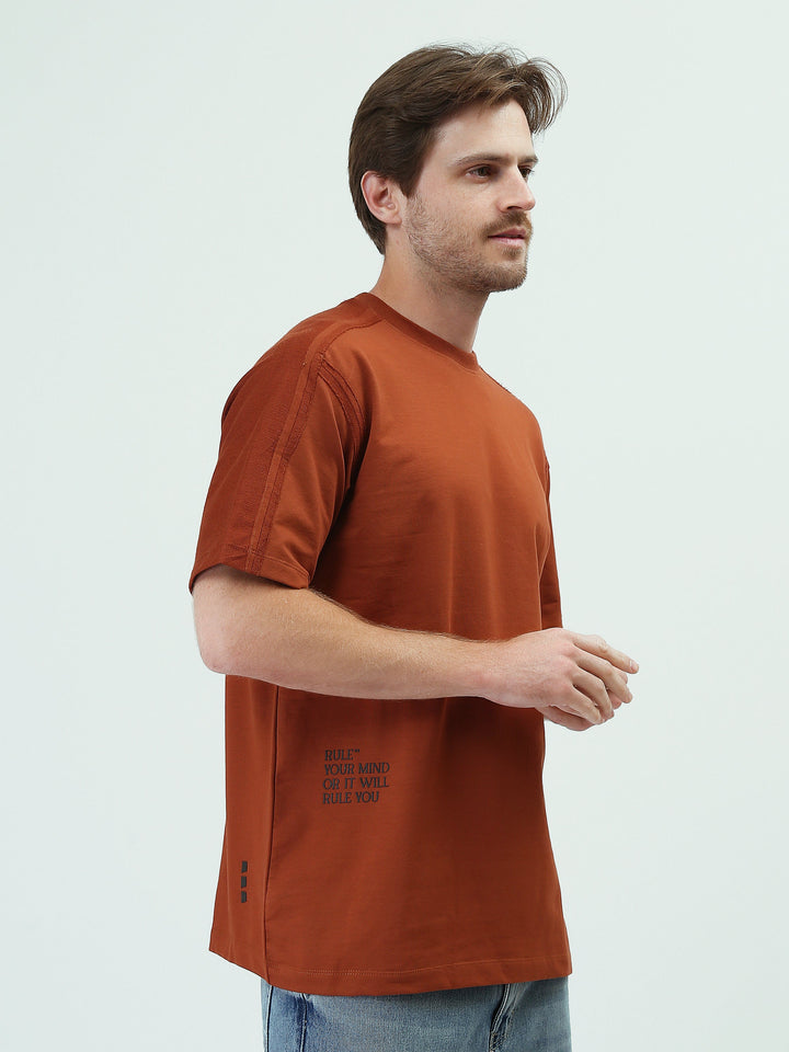 T-shirt Homme Oversize Minimaliste à Manches Courtes - TSH25SPR20331TM1